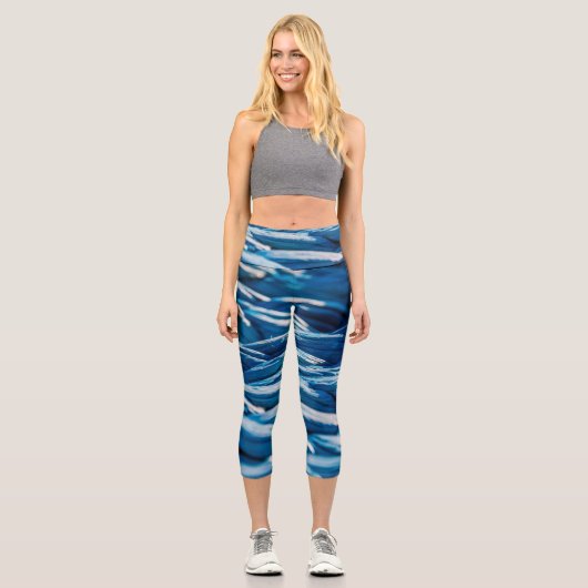 Blue Rope Capri Leggings (Vorderseite)