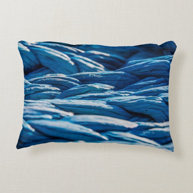 Blue Rope Dekokissen (Rückseite)