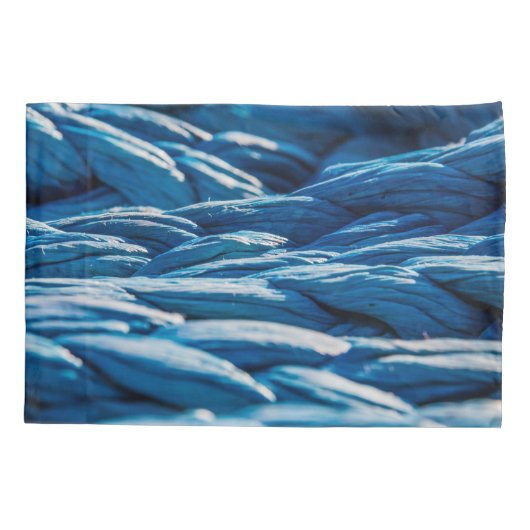 Blue Rope Kissenbezug (Rückseite)