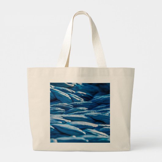 Blue Rope Large Totbeutel Jumbo Stoffbeutel (Rückseite)