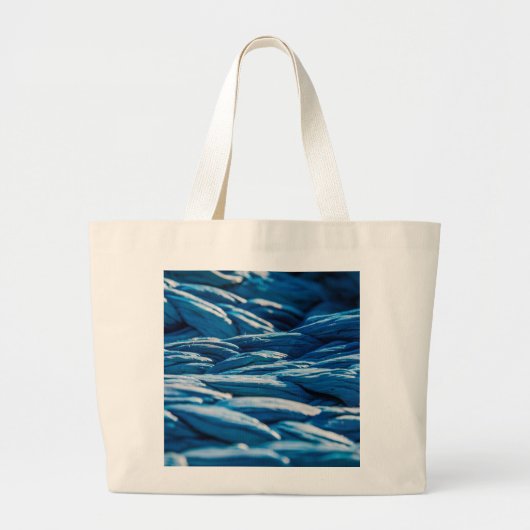 Blue Rope Large Totbeutel Jumbo Stoffbeutel (Vorne)