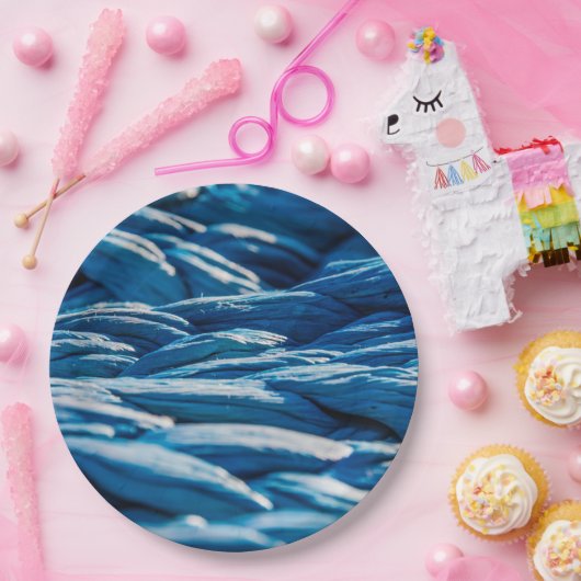 Blue Rope Pappteller (Party)