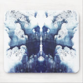 Blue Rorschach Mouse Pad Mousepad (Vorne)