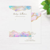 Blue Rosa Opal Schmuckkarte (Schreibtisch)