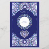 Blue Rosace (Rückseite)