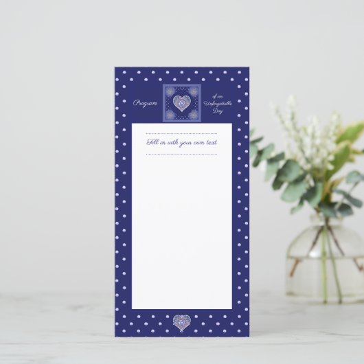 Blue Rosace (Stehend Vorderseite)