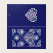Blue Rosace (Außenseite Aufgefaltet)