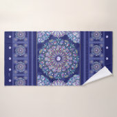 Blue Rosace Badehandtuch (Badehandtuch)