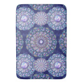 Blue Rosace Badematte (Vorderseite Vertikal)