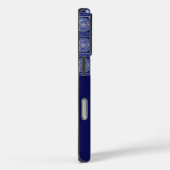 Blue Rosace Case-Mate iPhone Hülle (Rückseite / Rechts)