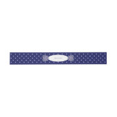 Blue Rosace Einladungsbanderole (Flach)