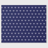 Blue Rosace Geschenkpapier (Flach)