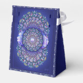 Blue Rosace Geschenkschachtel (Rückseite)