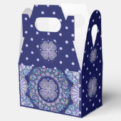 Blue Rosace Geschenkschachtel (Geöffnet)