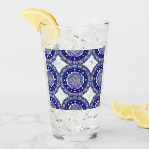 Blue Rosace Glas