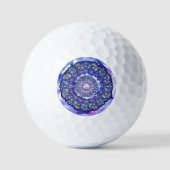 Blue Rosace Golfball (Vorderseite)