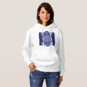 Blue Rosace Hoodie (Vorne ganz)