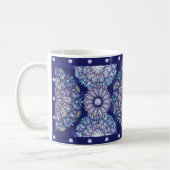 Blue Rosace Kaffeetasse (Links)