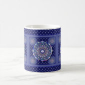 Blue Rosace Kaffeetasse (Mittel)