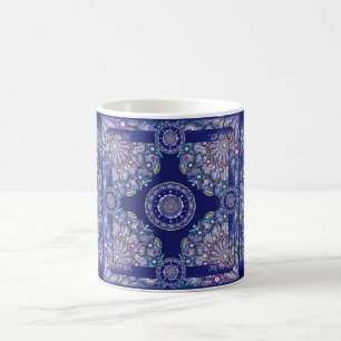 Blue Rosace Kaffeetasse