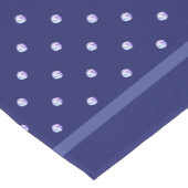 Blue Rosace Kurzer Tischläufer (Ecke)