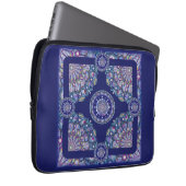 Blue Rosace Laptopschutzhülle (Vorne Rechts)