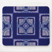 Blue Rosace Mousepad (Vorne)