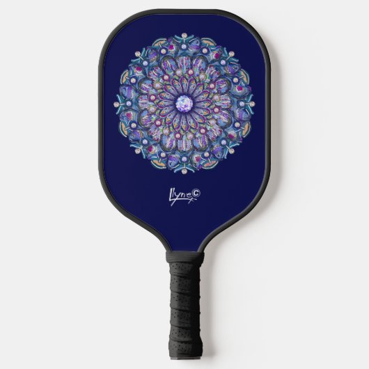 Blue Rosace Pickleball Schläger (Vorderseite)