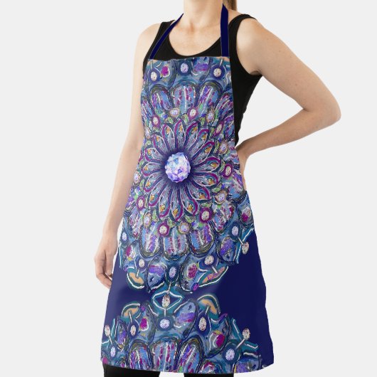 Blue Rosace Schürze (InSitu)