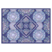 Blue Rosace Tischdecke (Vorderseite (Horizontal))