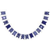 Blue Rosace Wimpelkette (Alle)