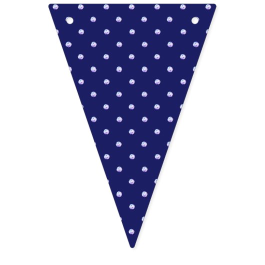 Blue Rosace Wimpelkette (Erste Fahne)