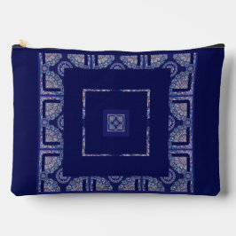 Blue Rosace Zubehörtasche
