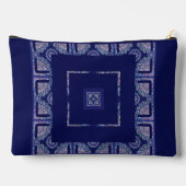 Blue Rosace Zubehörtasche (Rückseite)