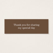 Blue Rosary Small Tag (Rückseite)