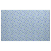 Blue Rose auf Light Blue Calico Stoff (Yard (91,4 cm))