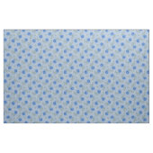 Blue Rose auf Light Blue Calico Stoff (Fat Quarter (45,7 x 55,9 cm))