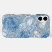 Blue Rose Bubble Brew - IPhone 16 Fall Case-Mate iPhone Hülle (Rückseite (Horizontal))