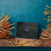 Blue Rose Foto Plaque Fotoplatte (Seite)