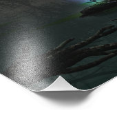 Blue Rose Foto Print (Ecke)