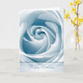 Blue Rose Geburtstagskarte Karte (Gelbe Blume)