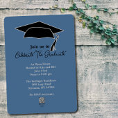 Blue Rose Graduate Folieneinladung