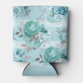 Blue Rose Lace Luxury Dosenkühler (Vorderseite)