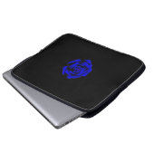 Blue Rose Laptopschutzhülle (Vorne Knopf)