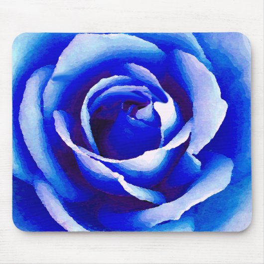 Blue Rose_ Mousepad (Vorne)