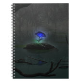 Blue Rose Notebook Notizblock (Vorderseite)