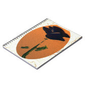 Blue Rose Notebook Notizblock (Linke Seite)