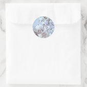 Blue Rose Petals Fullmoons Stickers (Tasche)