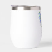 Blue Rose Ribbon Geburtstag (Rechts)