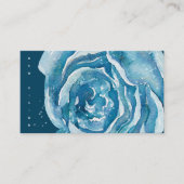Blue Rose Sparkle Visitenkarte (Vorderseite)